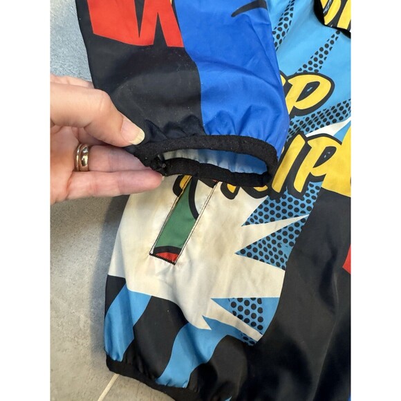 Reason Comic Book Water Resistant Windbreaker Jacket - Men’s Size Small - Picture 12 of 14